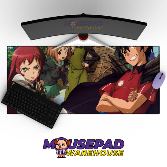 The Devil is a Part Timer V12 Mousepad Mockup