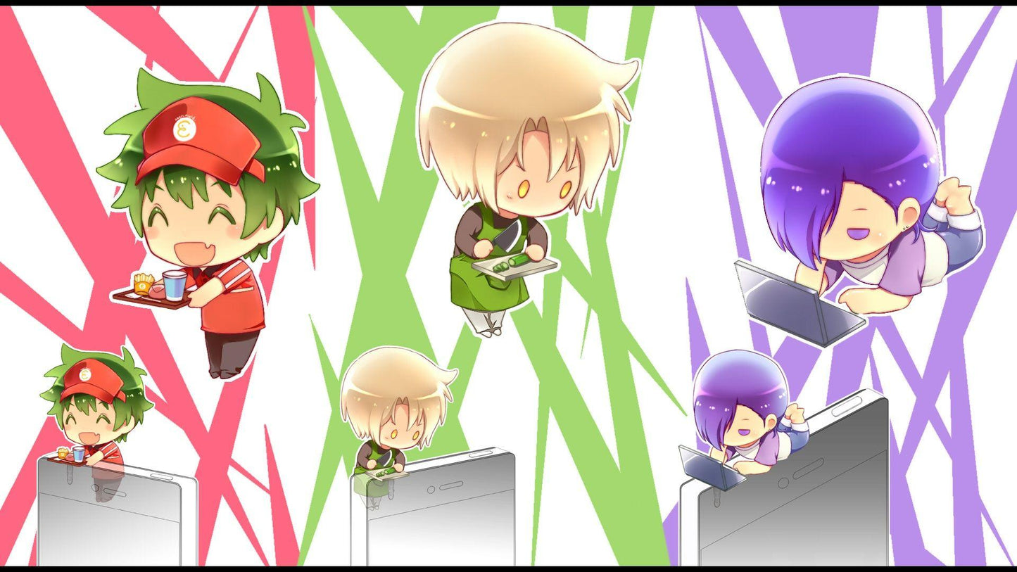 The Devil is a Part Timer V13 Mousepad