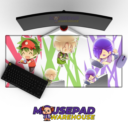 The Devil is a Part Timer V13 Mousepad Mockup