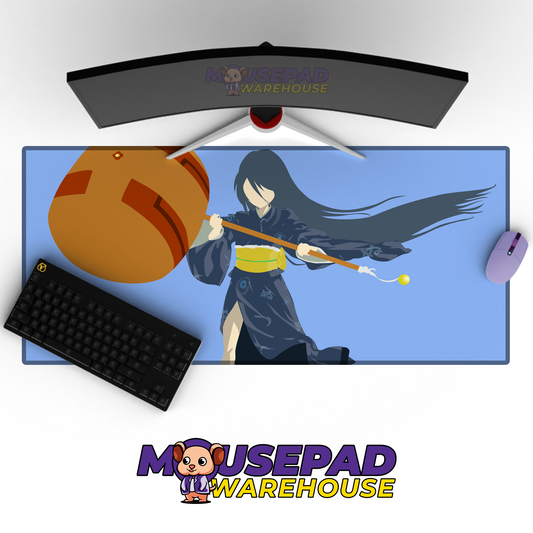 The Devil is a Part Timer V20 Mousepad Mockup