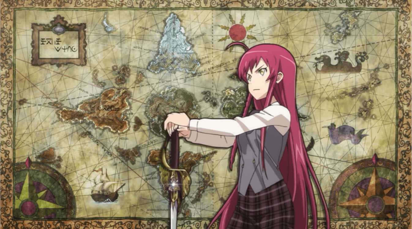 The Devil is a Part Timer V21 Mousepad