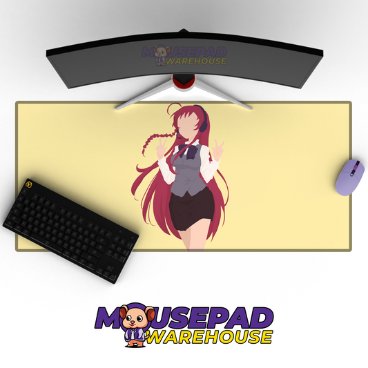 The Devil is a Part Timer V6 Mousepad Mockup