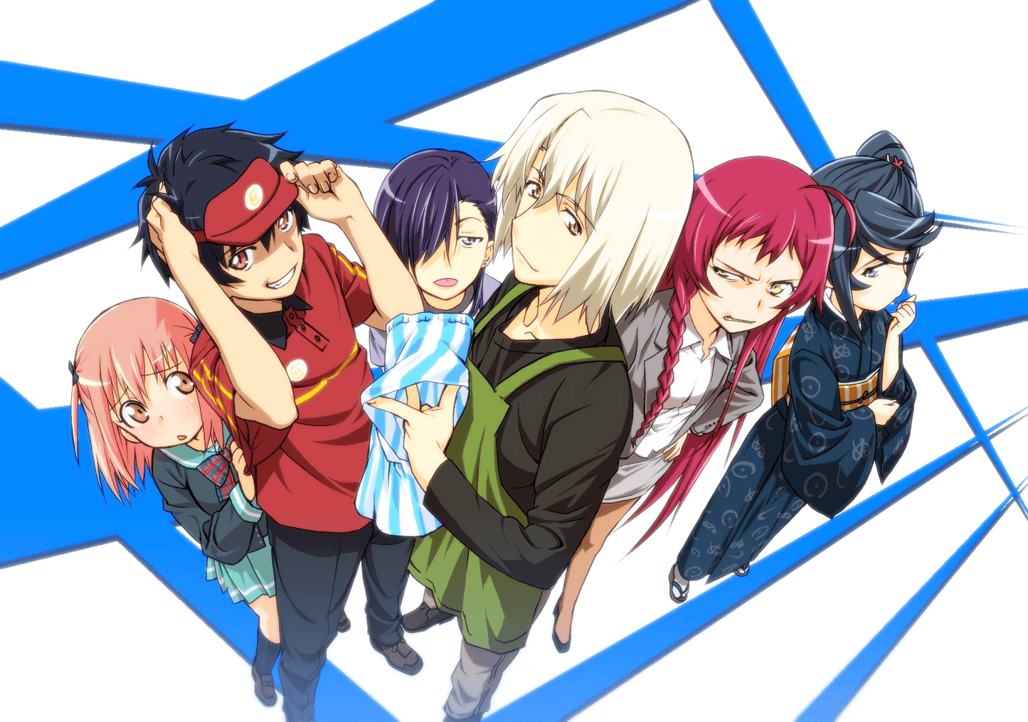 The Devil is a Part Timer V8 Mousepad