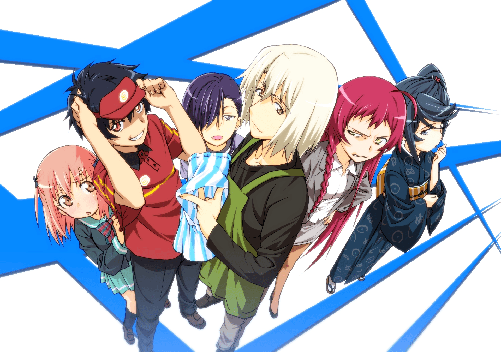 The Devil is a Part Timer V8 Mousepad