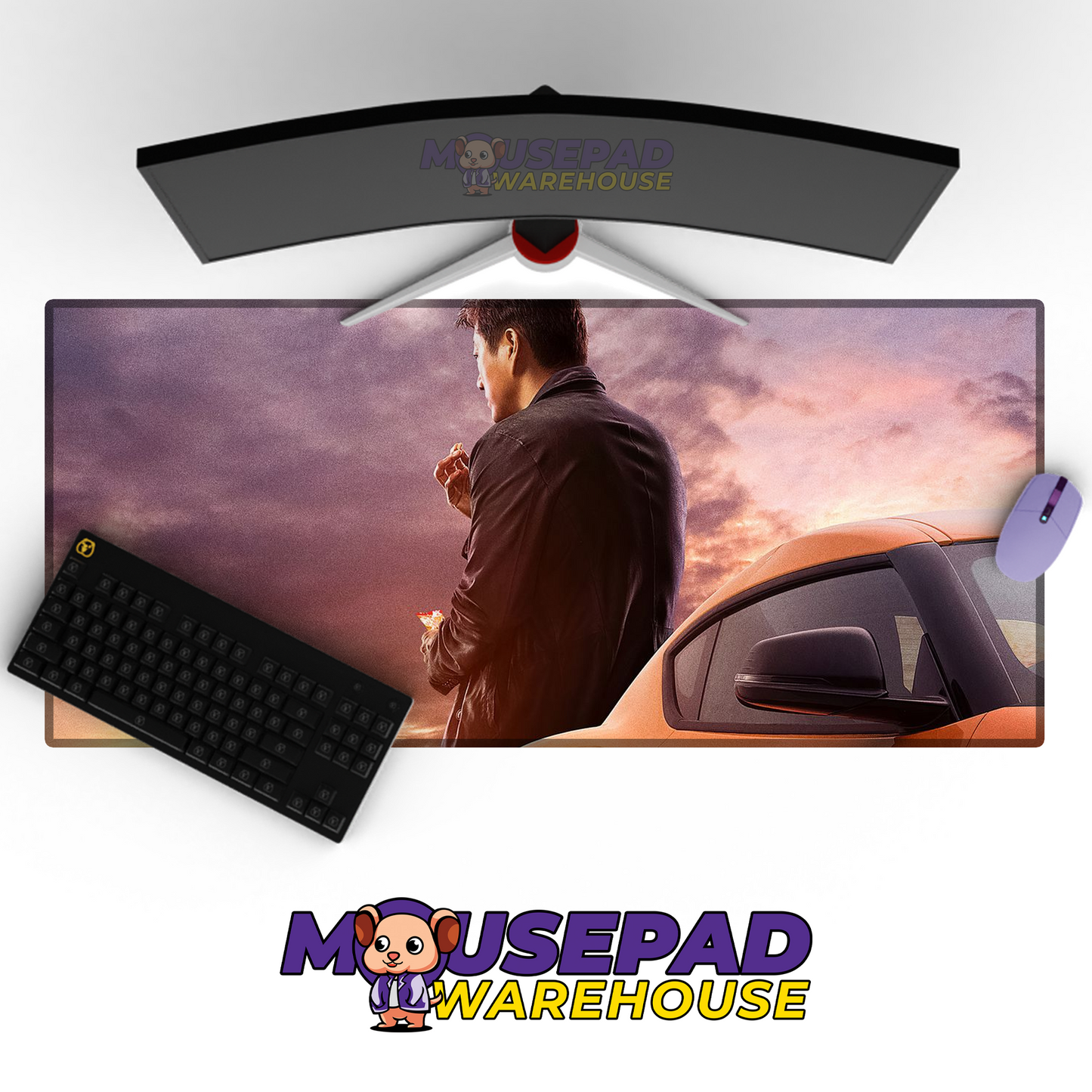 The Fast and the Furious V11 Mousepad Mockup