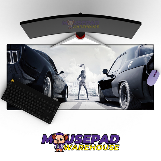 The Fast and the Furious V15 Mousepad Mockup