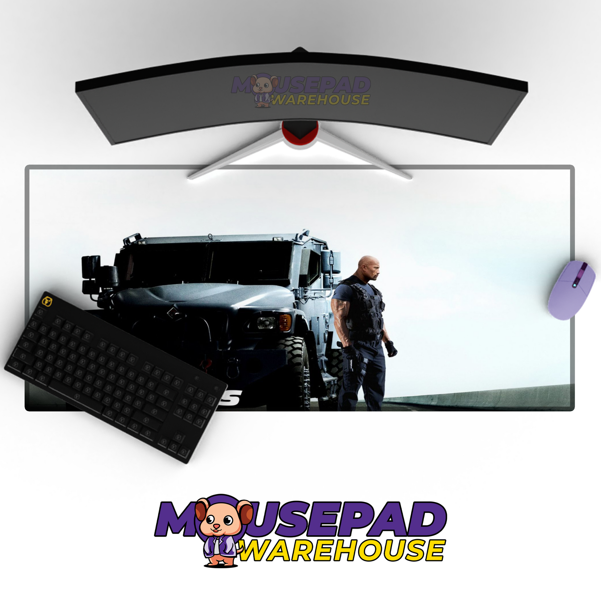 The Fast and the Furious V17 Mousepad Mockup