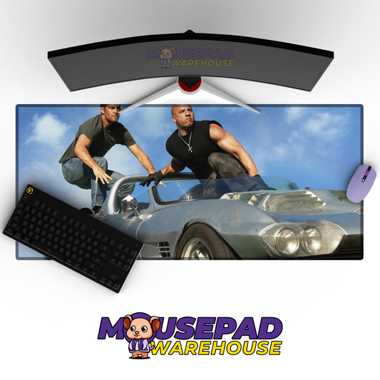 The Fast and the Furious V19 Mousepad Mockup