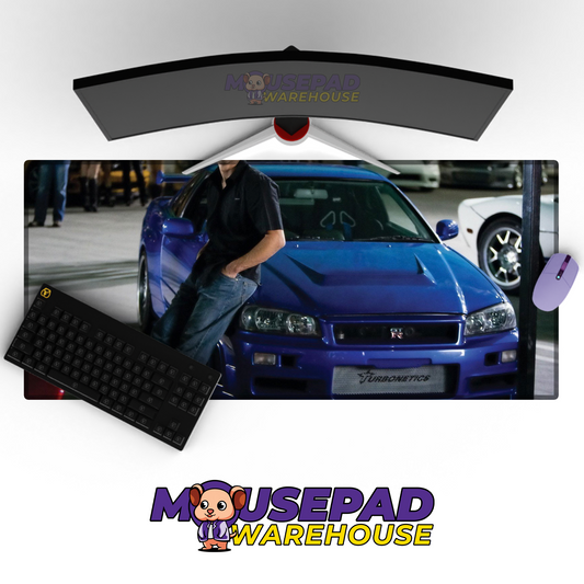 The Fast and the Furious V20 Mousepad Mockup
