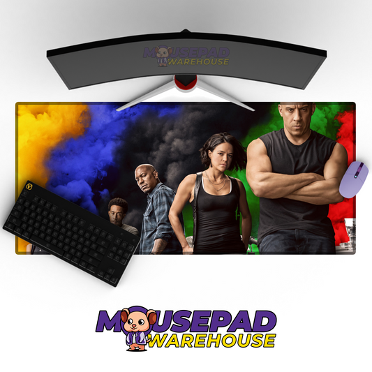 The Fast and the Furious V21 Mousepad Mockup