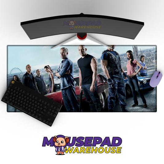The Fast and the Furious V4 Mousepad Mockup