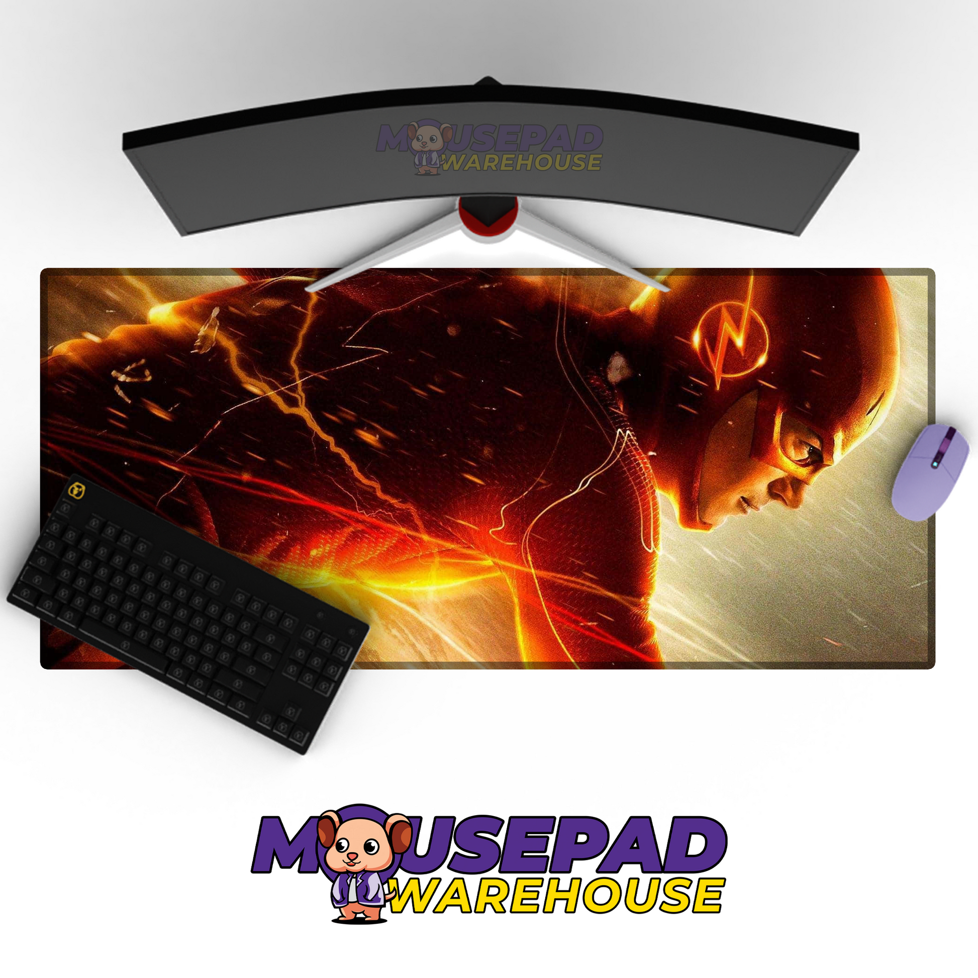 The Flash V11 Mousepad Mockup
