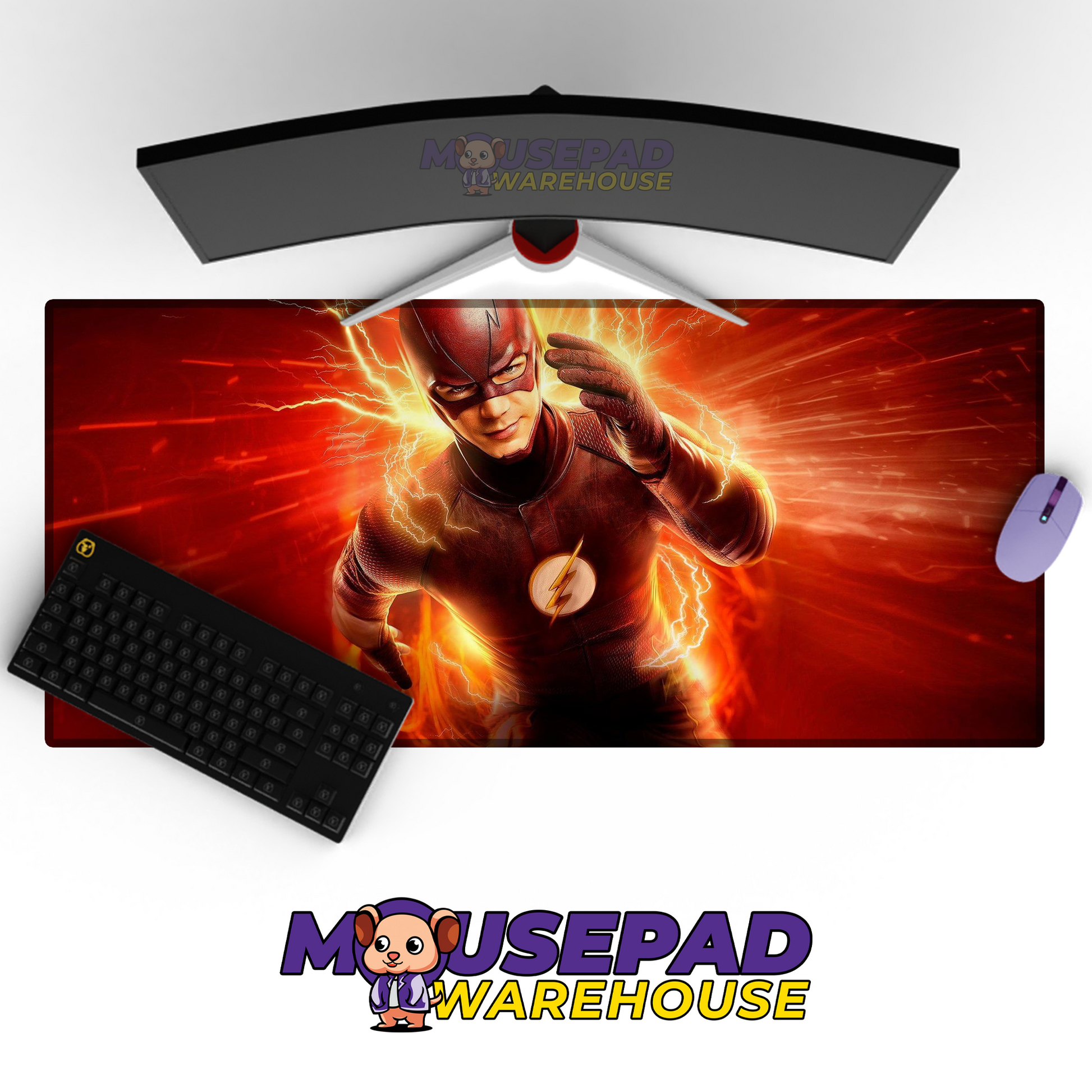 The Flash V13 Mousepad Mockup