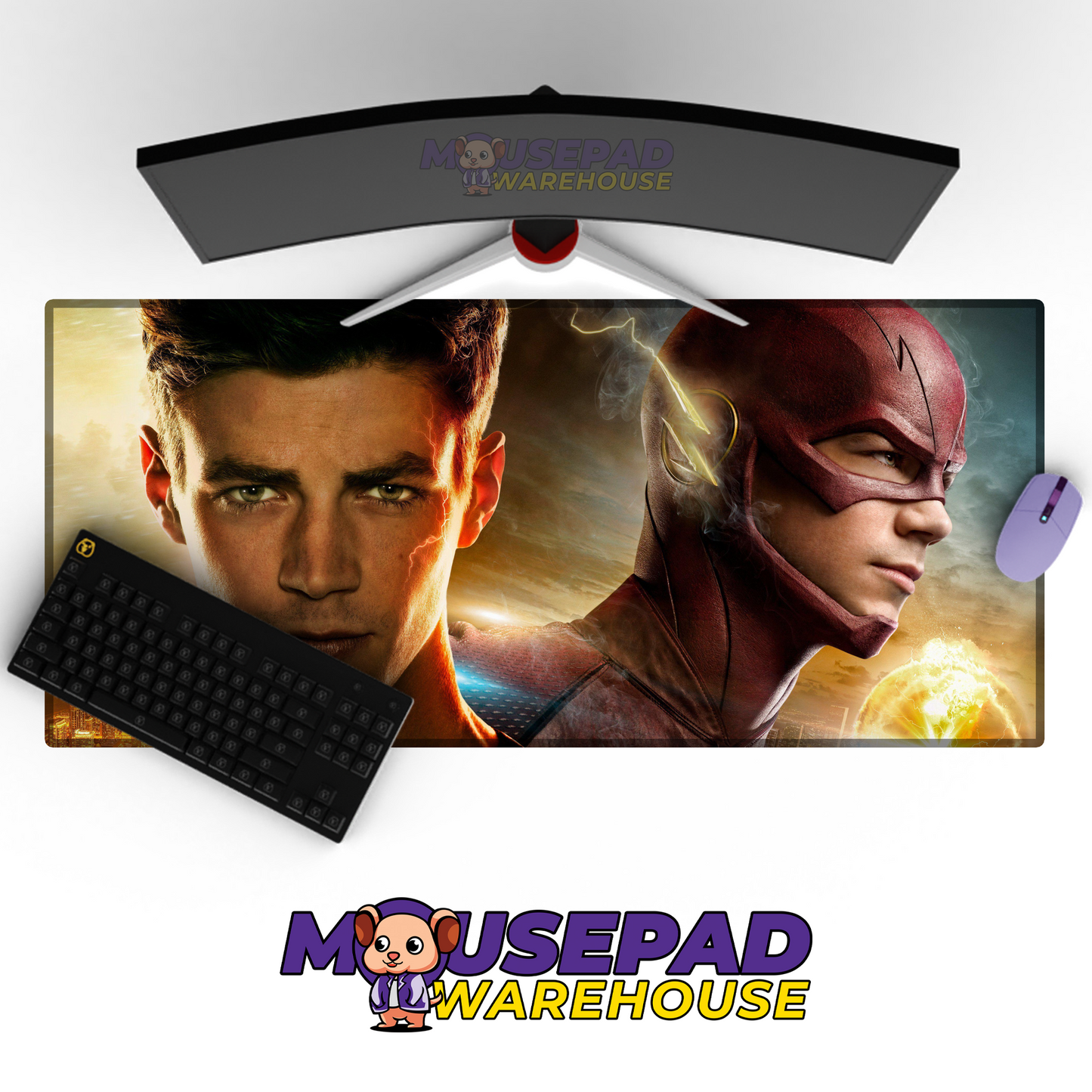 The Flash V14 Mousepad Mockup