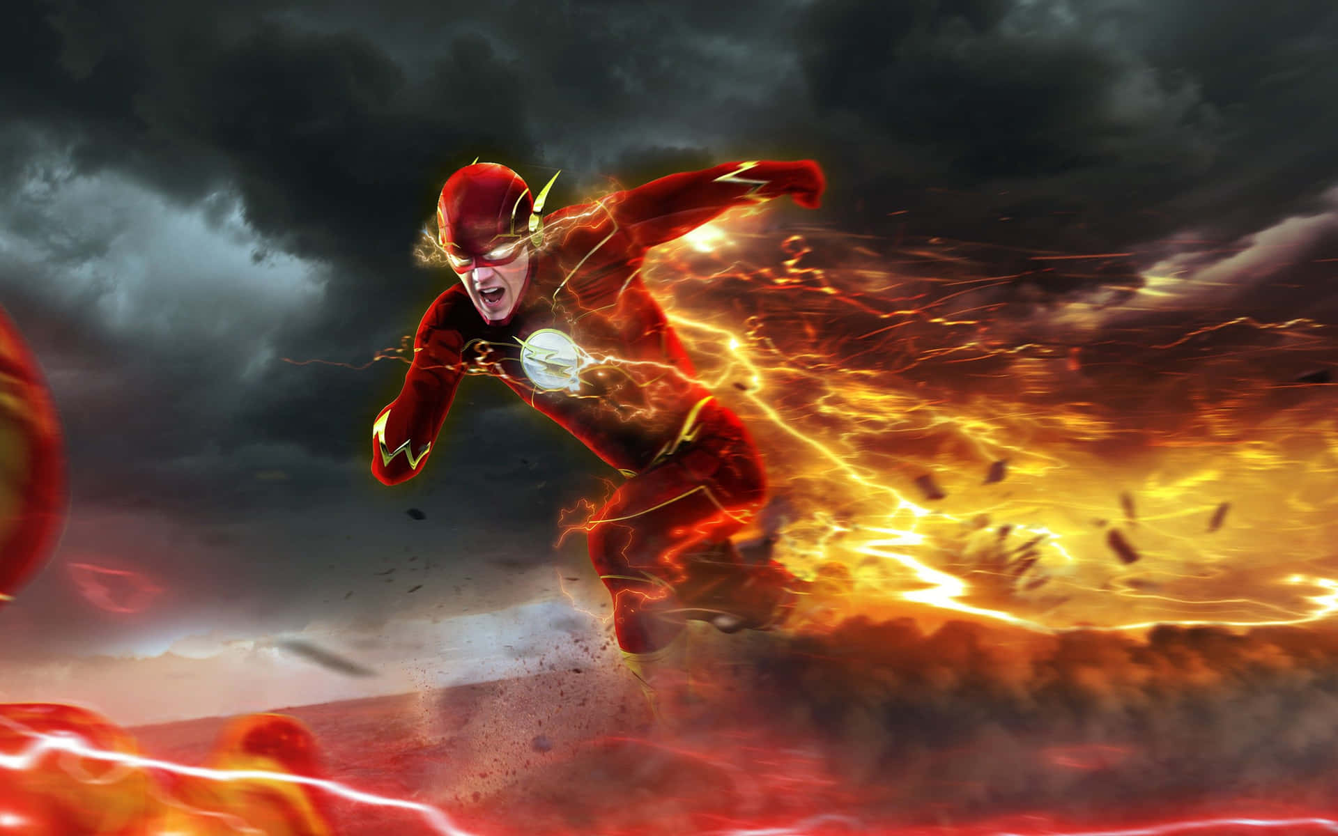 The Flash V15 Mousepad
