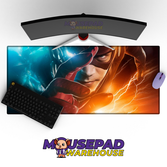 The Flash V16 Mousepad Mockup