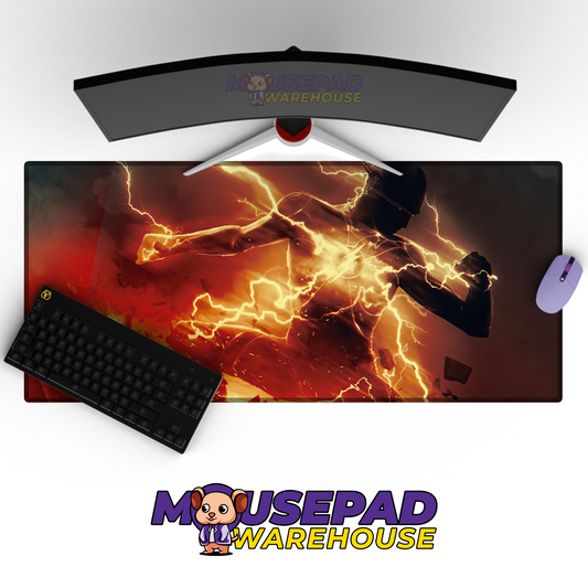 The Flash V1 Mousepad Mockup
