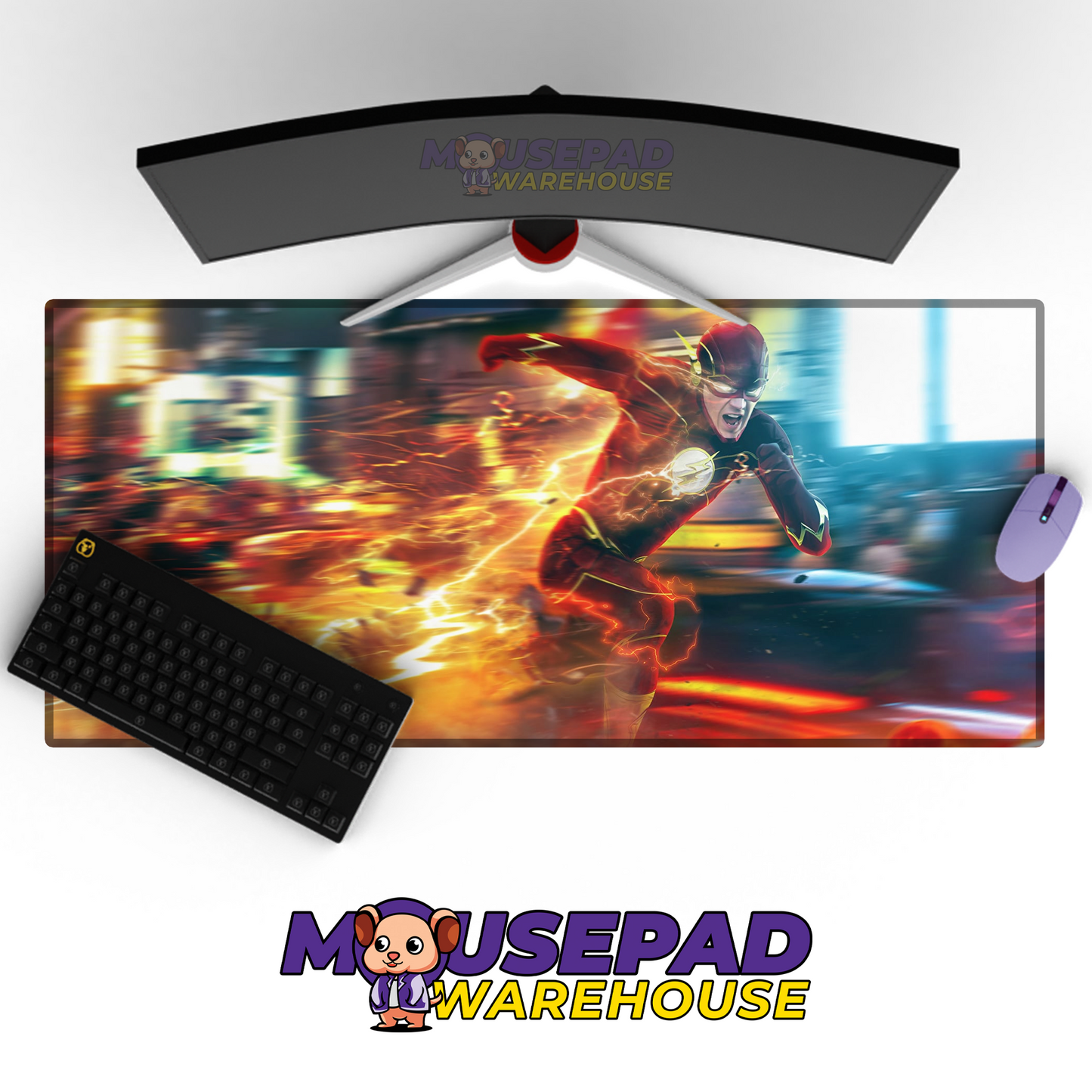 The Flash V2 Mousepad Mockup