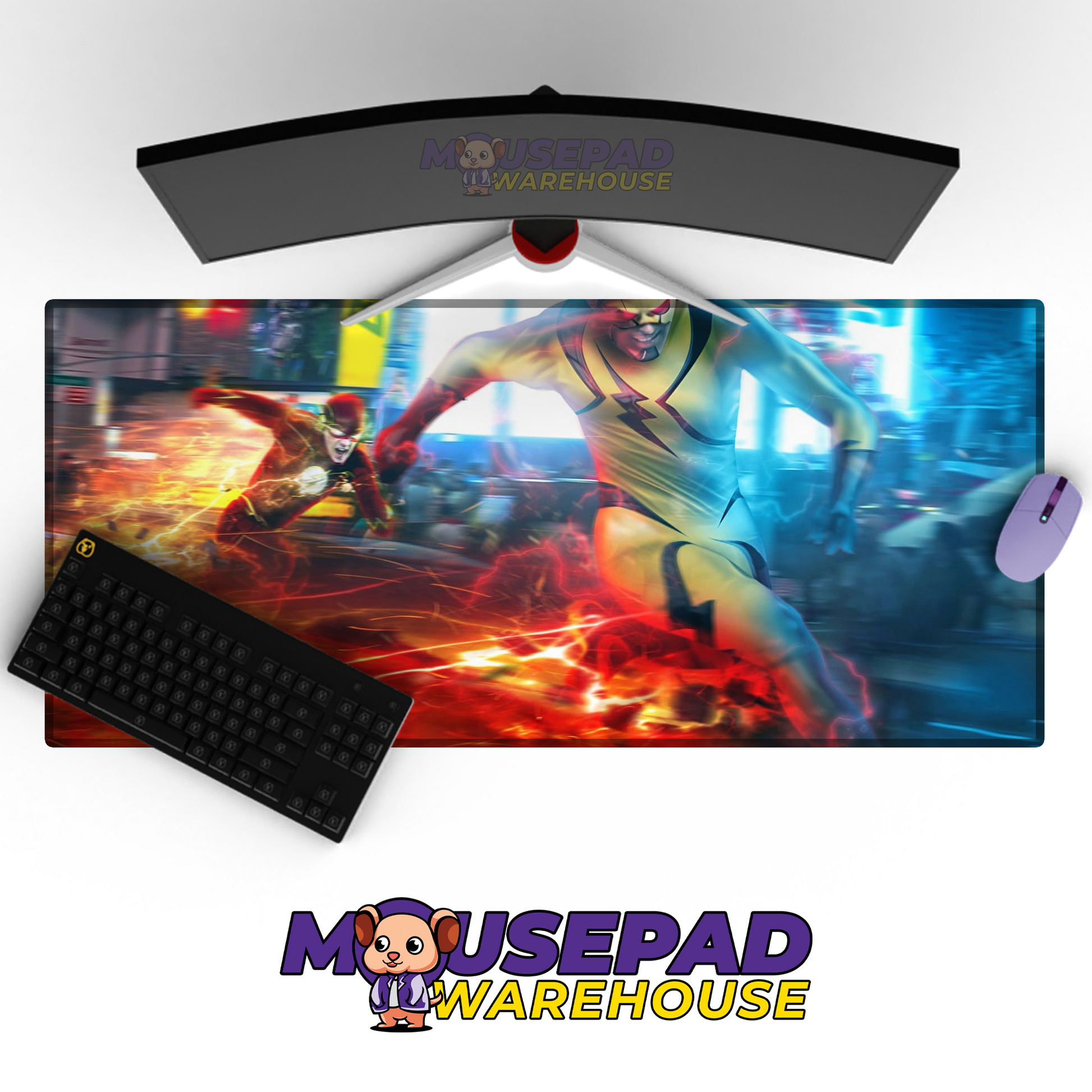 The Flash V3 Mousepad Mockup