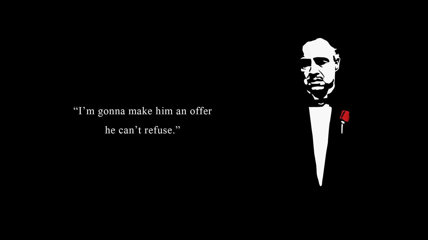 The Godfather V17 Mousepad