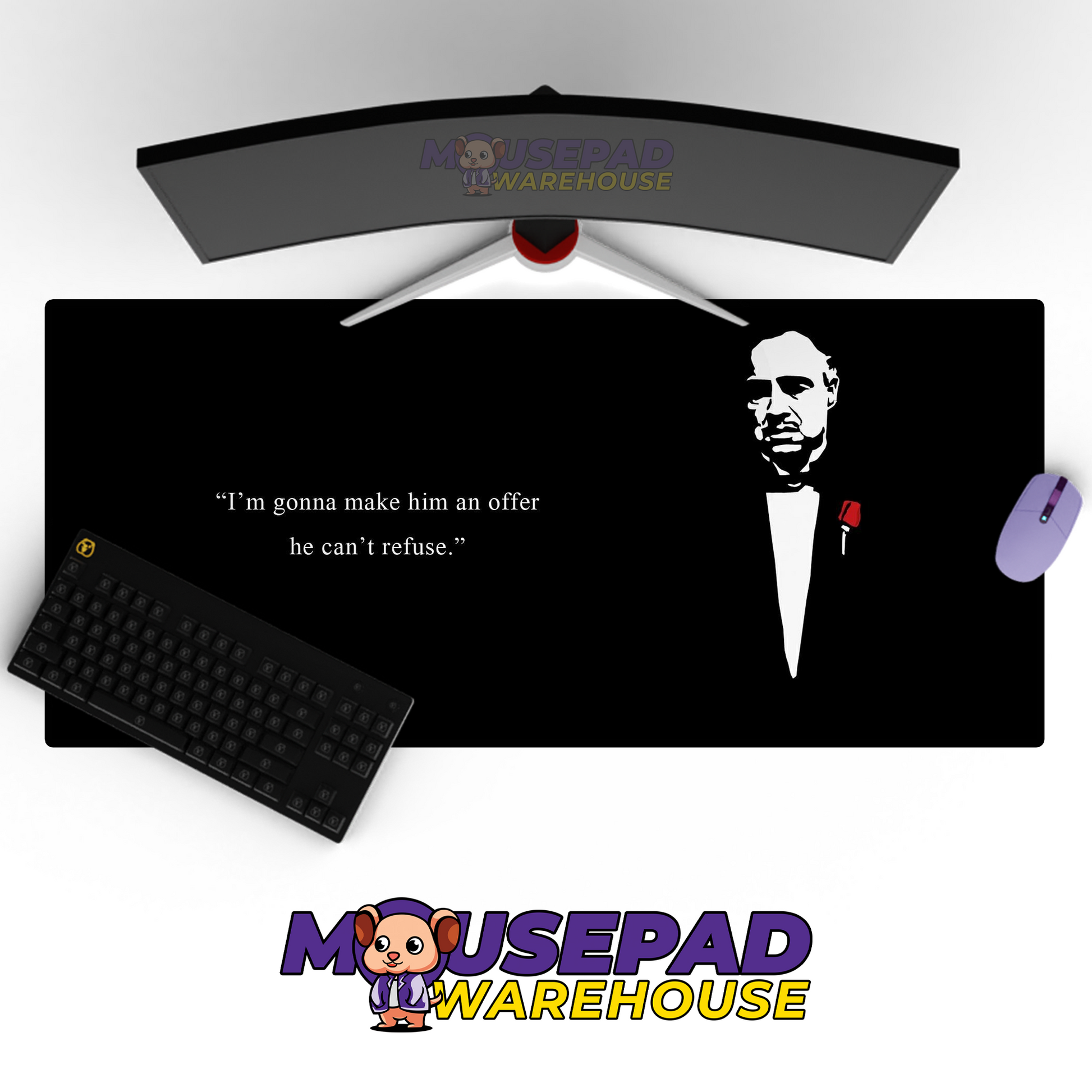 The Godfather V17 Mousepad Mockup