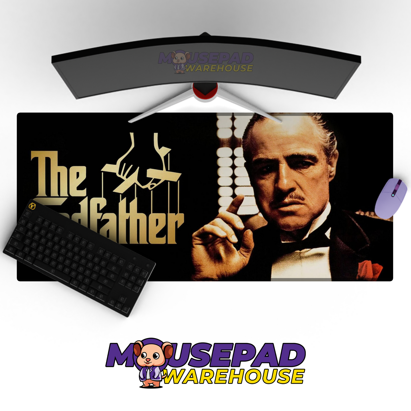 The Godfather V3 Mousepad Mockup