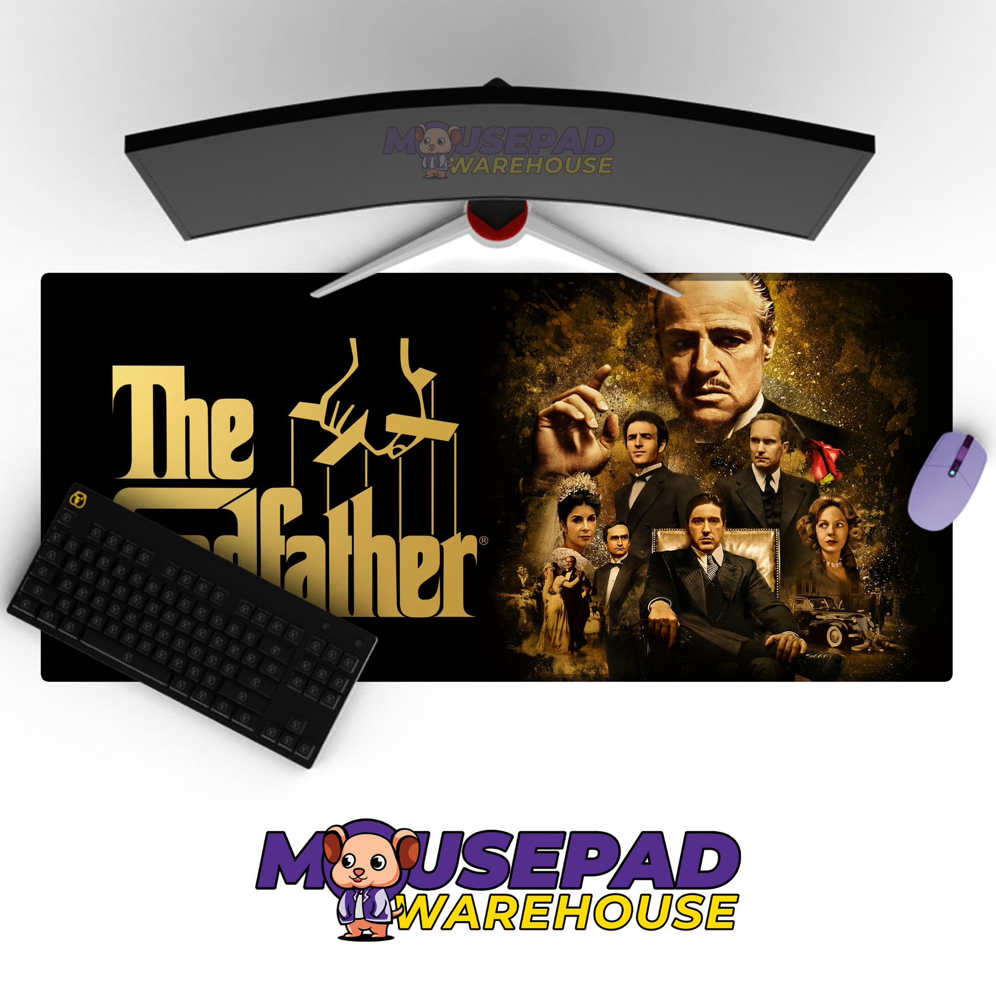 The Godfather V5 Mousepad Mockup