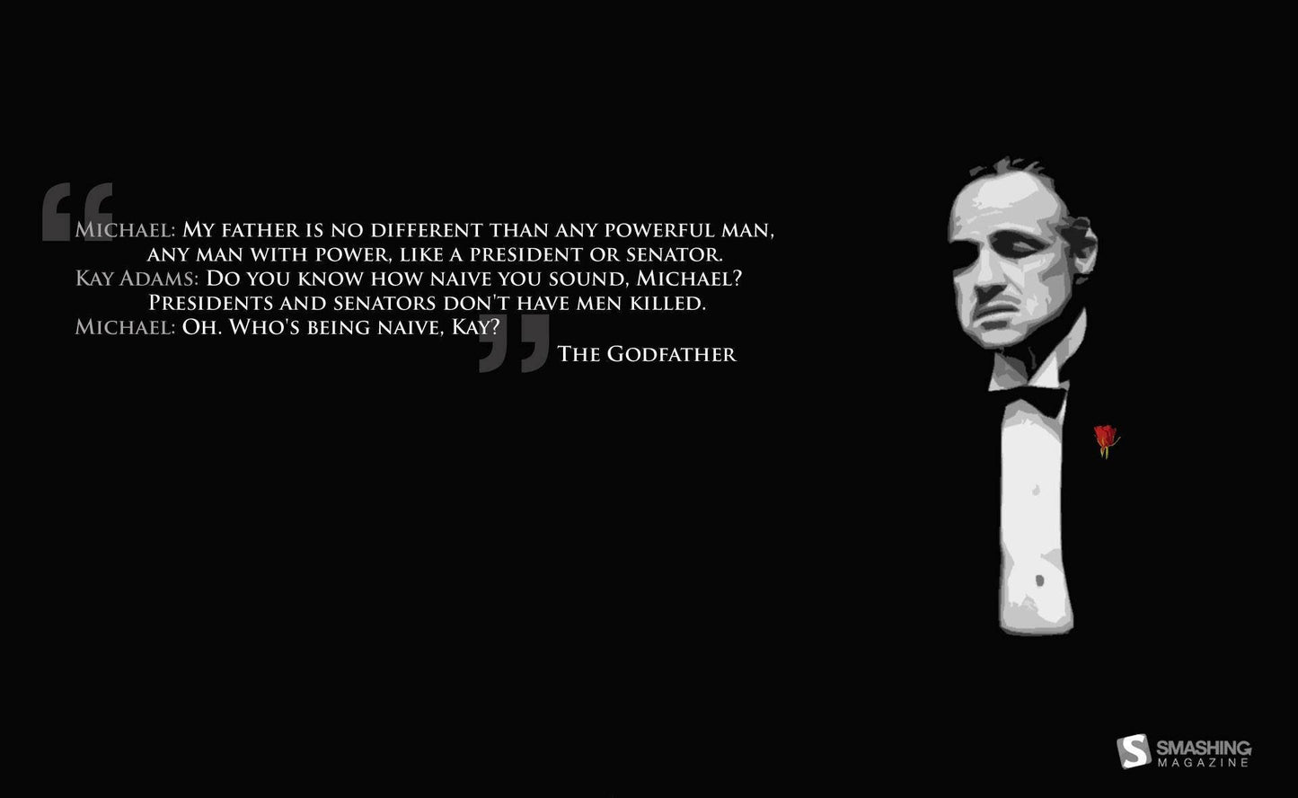 The Godfather V6 Mousepad
