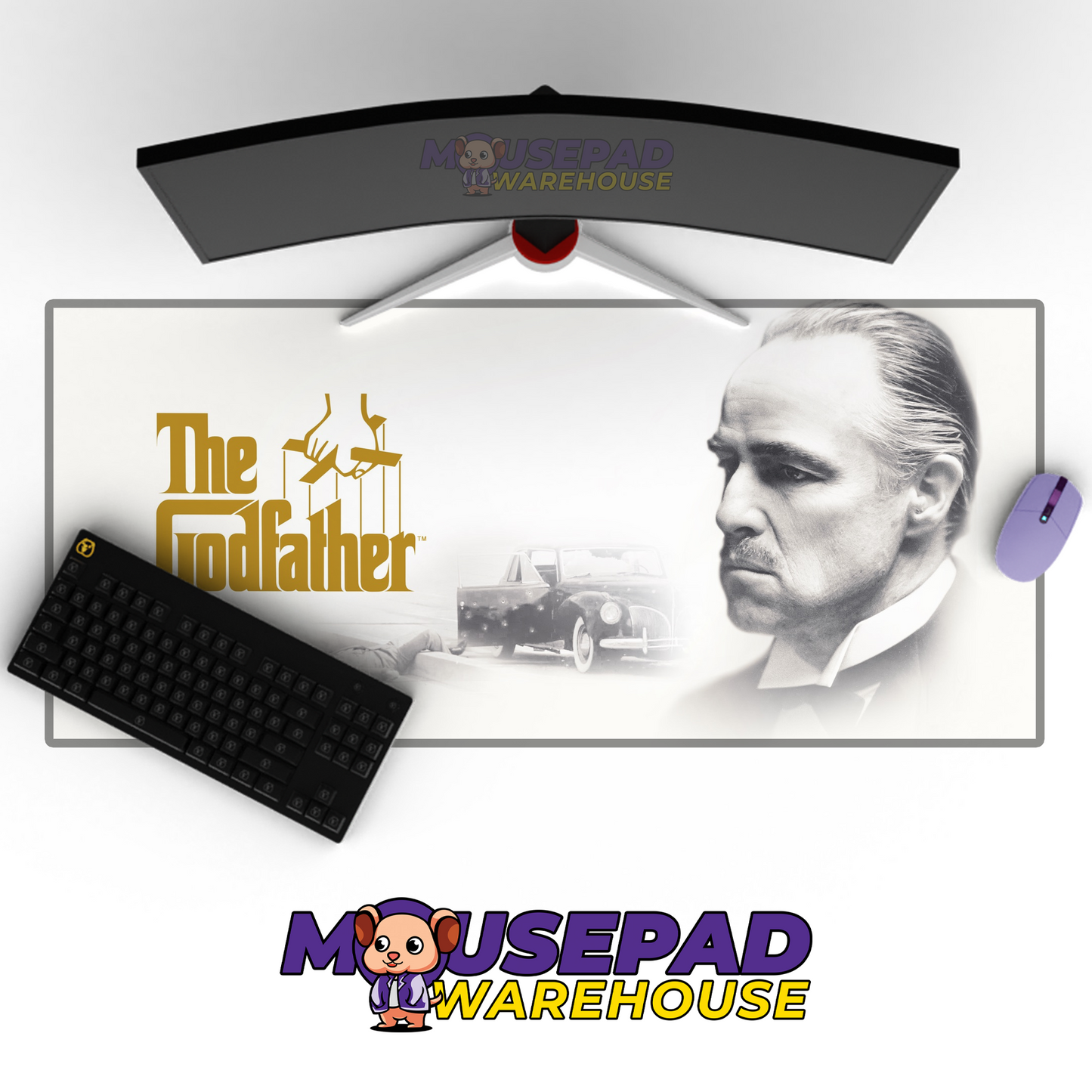 The Godfather V8 Mousepad Mockup
