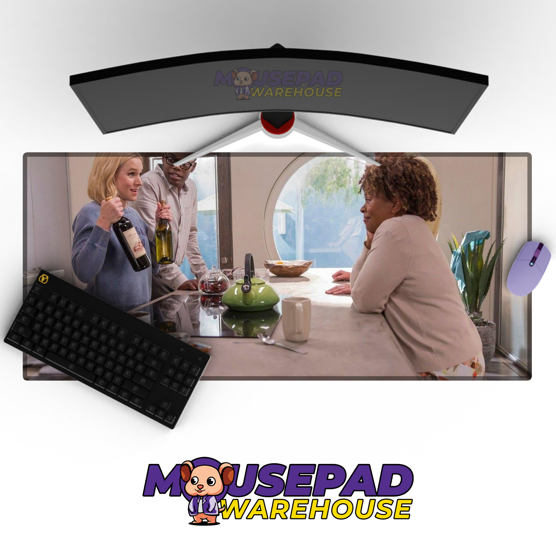 The Good Place V17 Mousepad Mockup