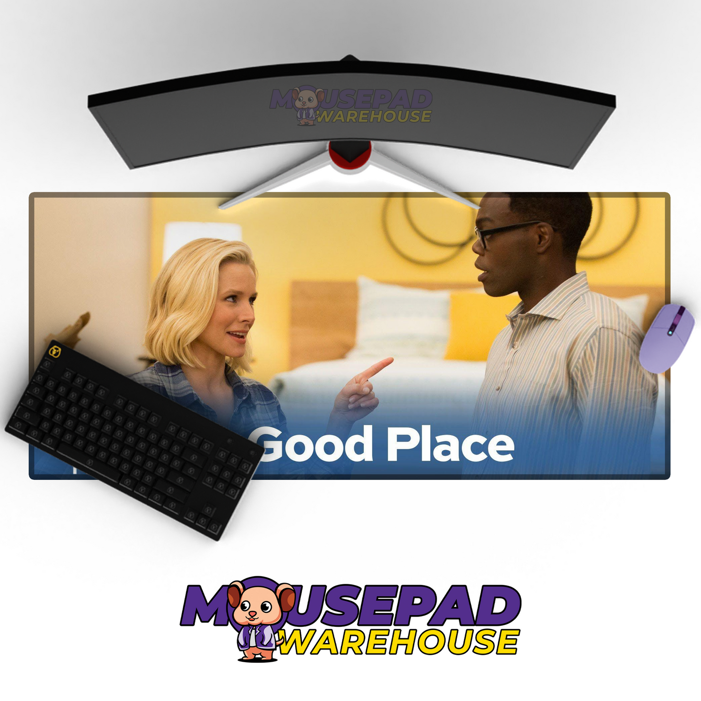 The Good Place V2 Mousepad Mockup