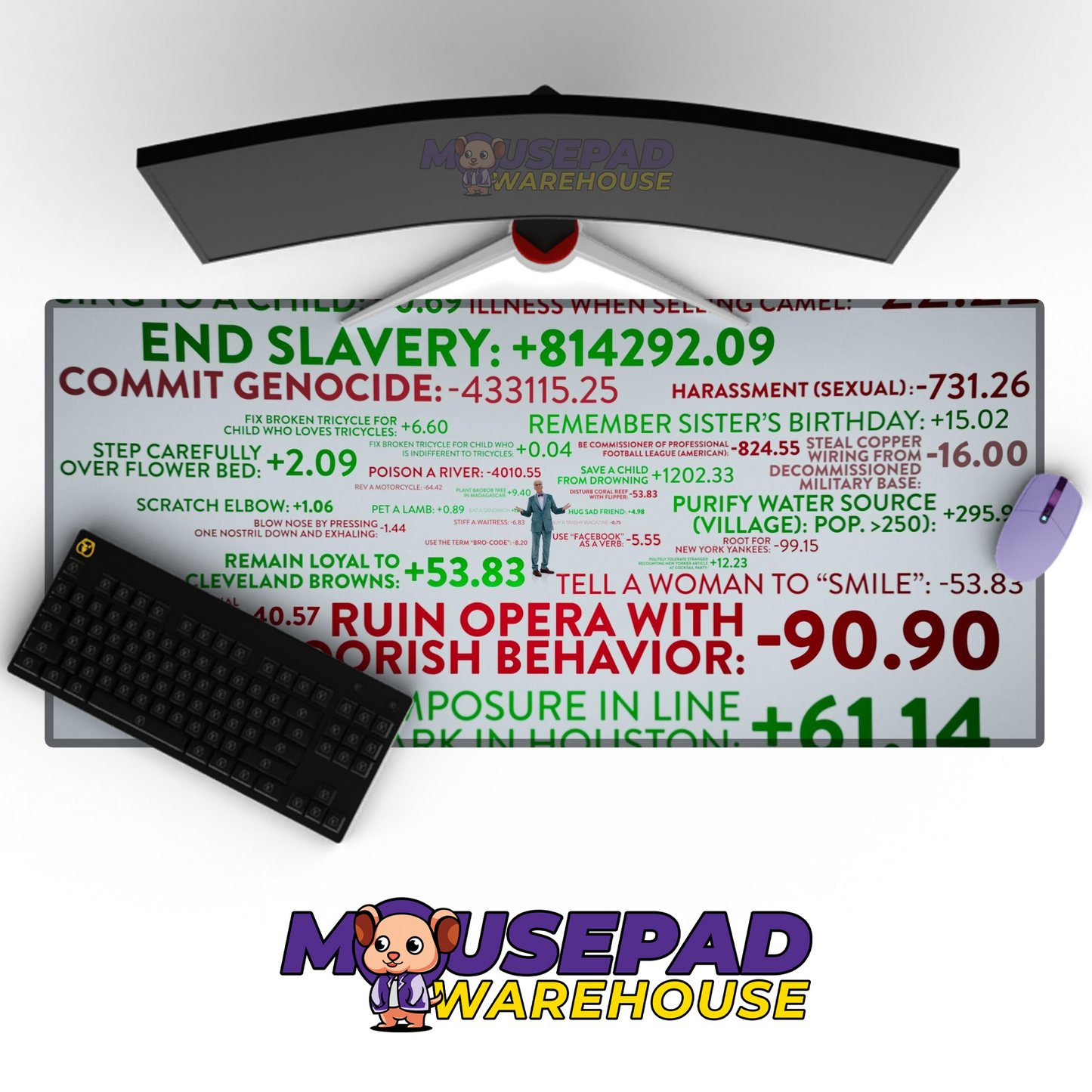 The Good Place V5 Mousepad Mockup