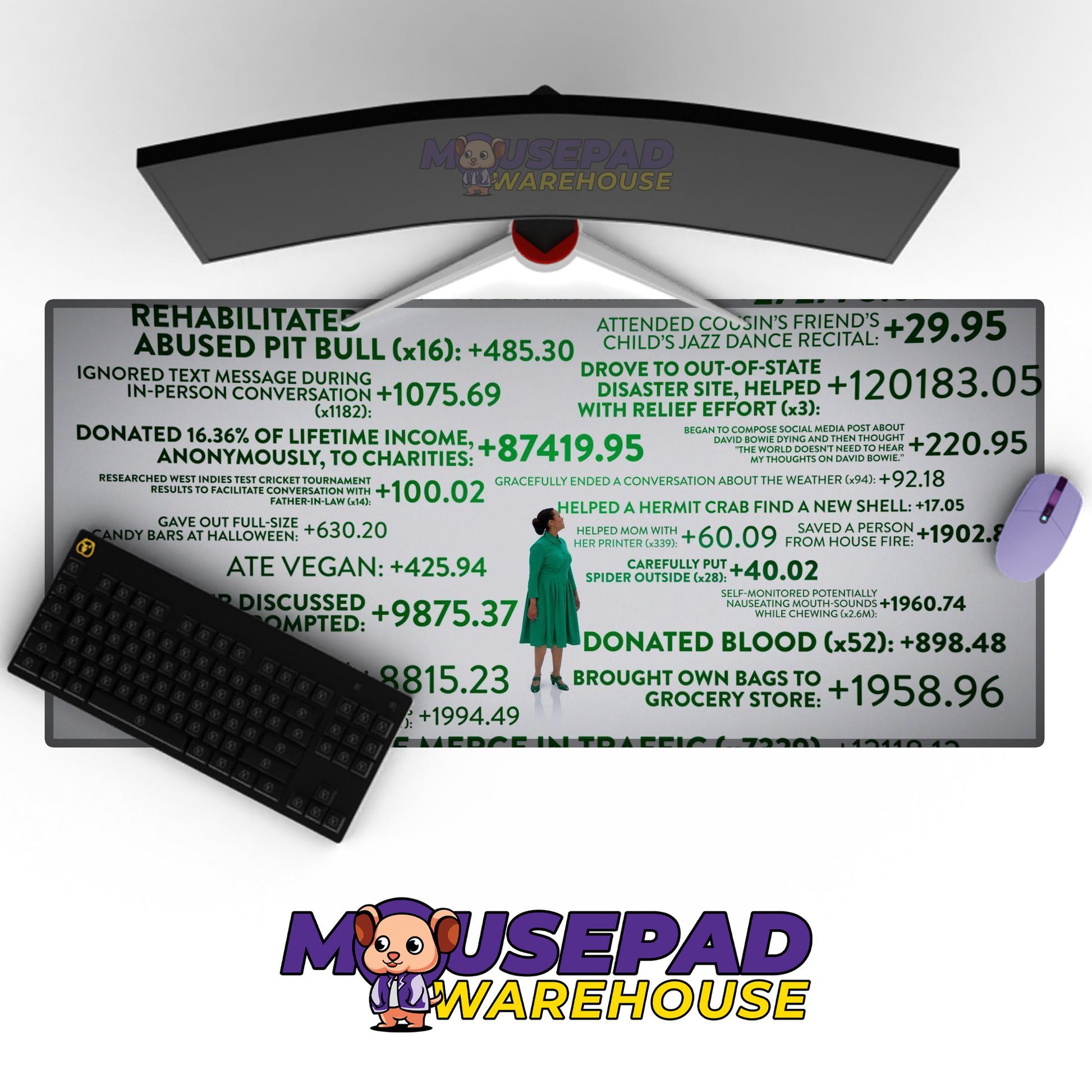 The Good Place V8 Mousepad Mockup