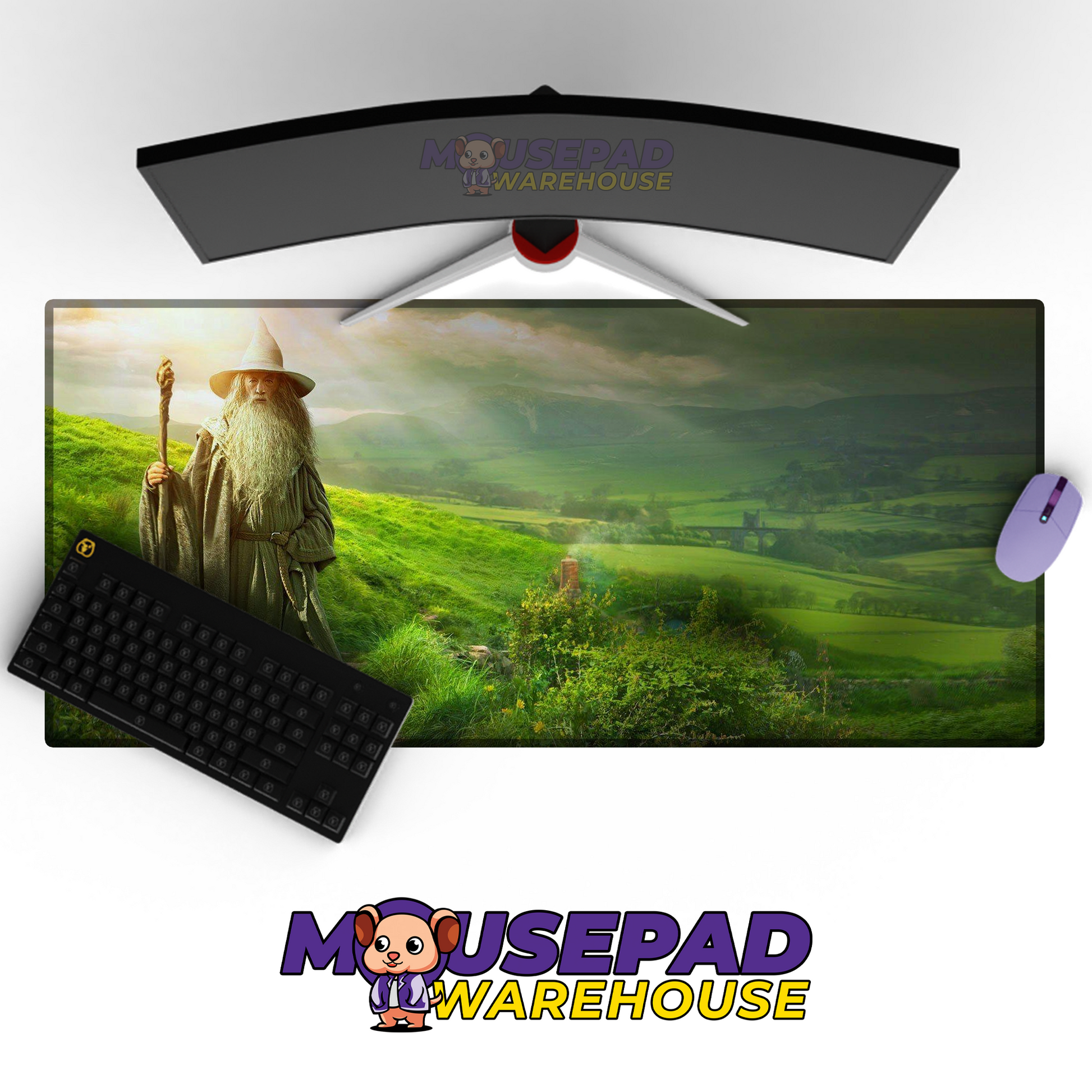 The Hobbit V10 Mousepad Mockup