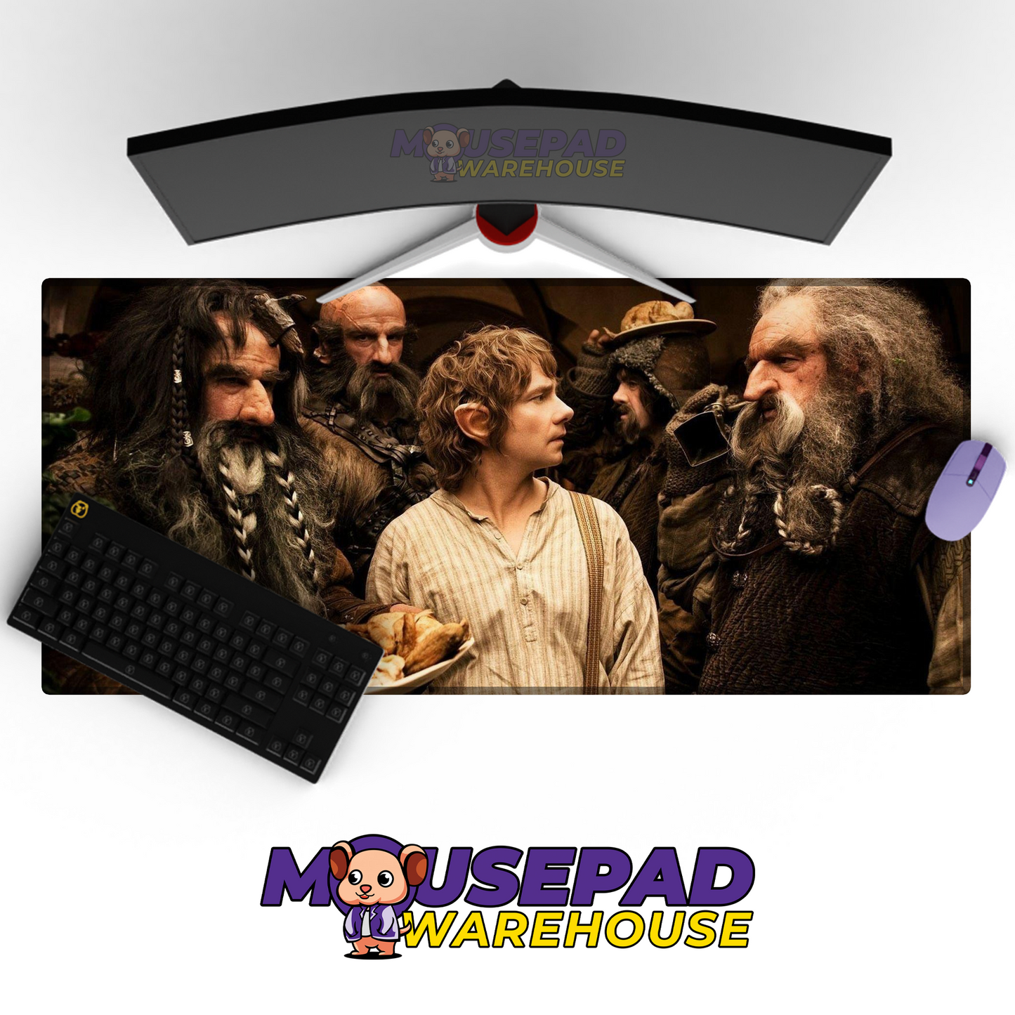 The Hobbit V11 Mousepad Mockup