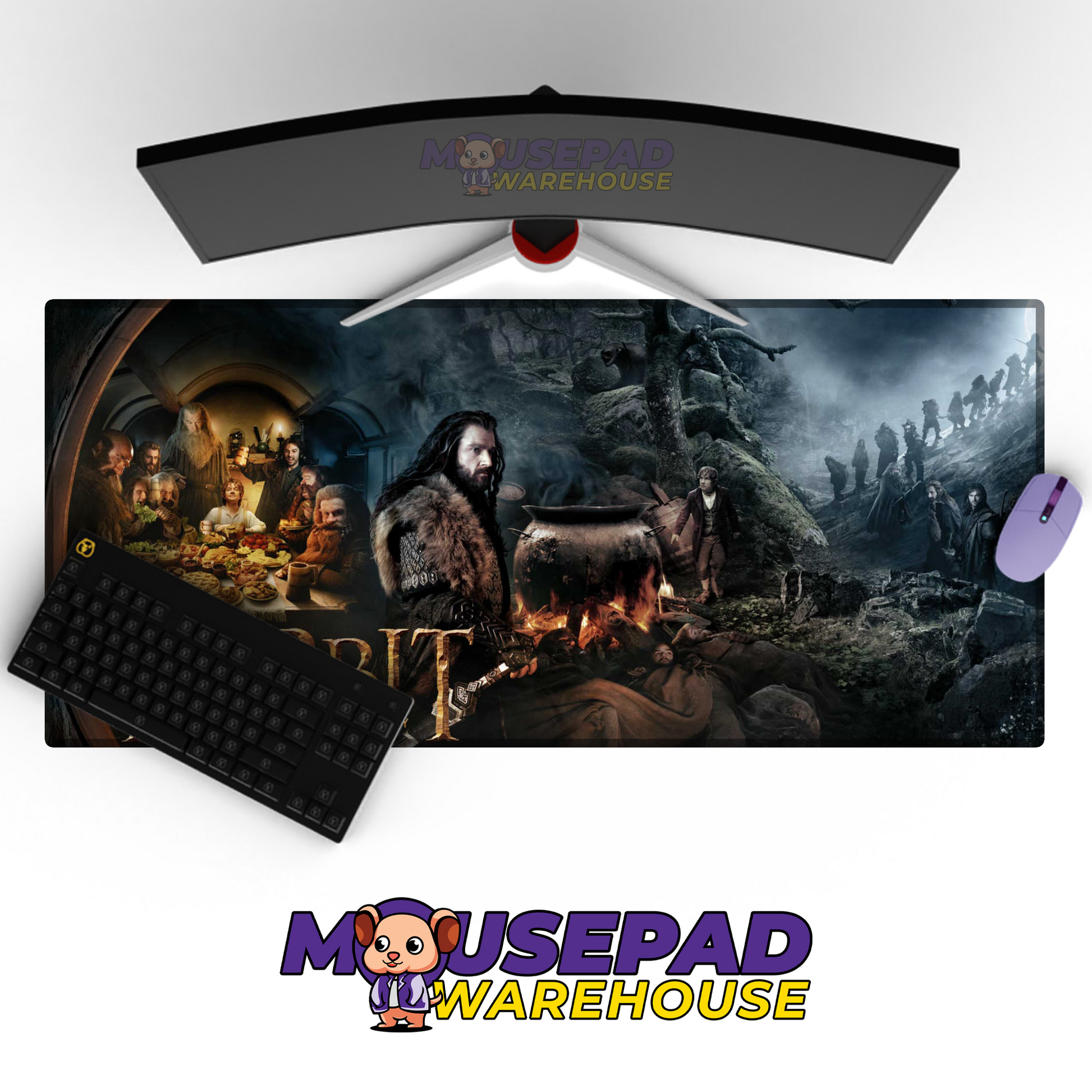 The Hobbit V15 Mousepad Mockup