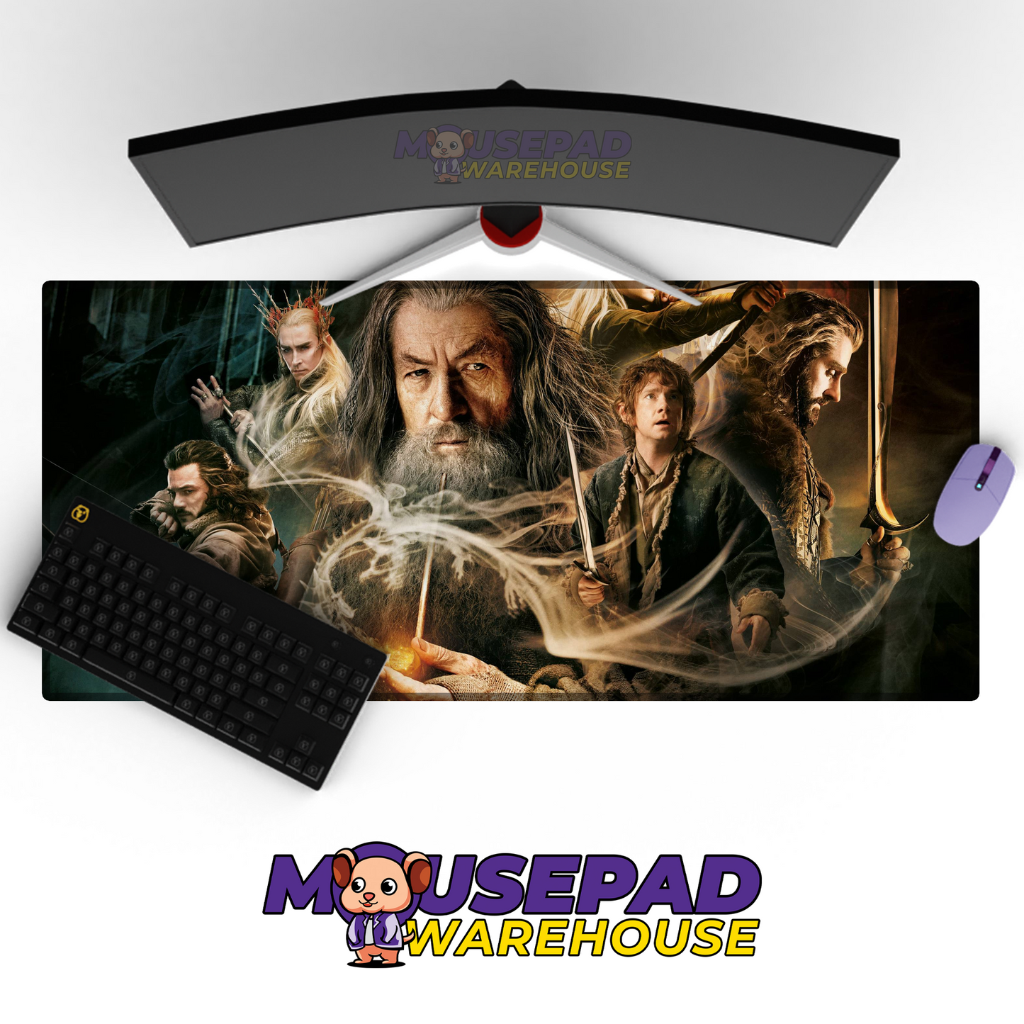 The Hobbit V16 Mousepad Mockup
