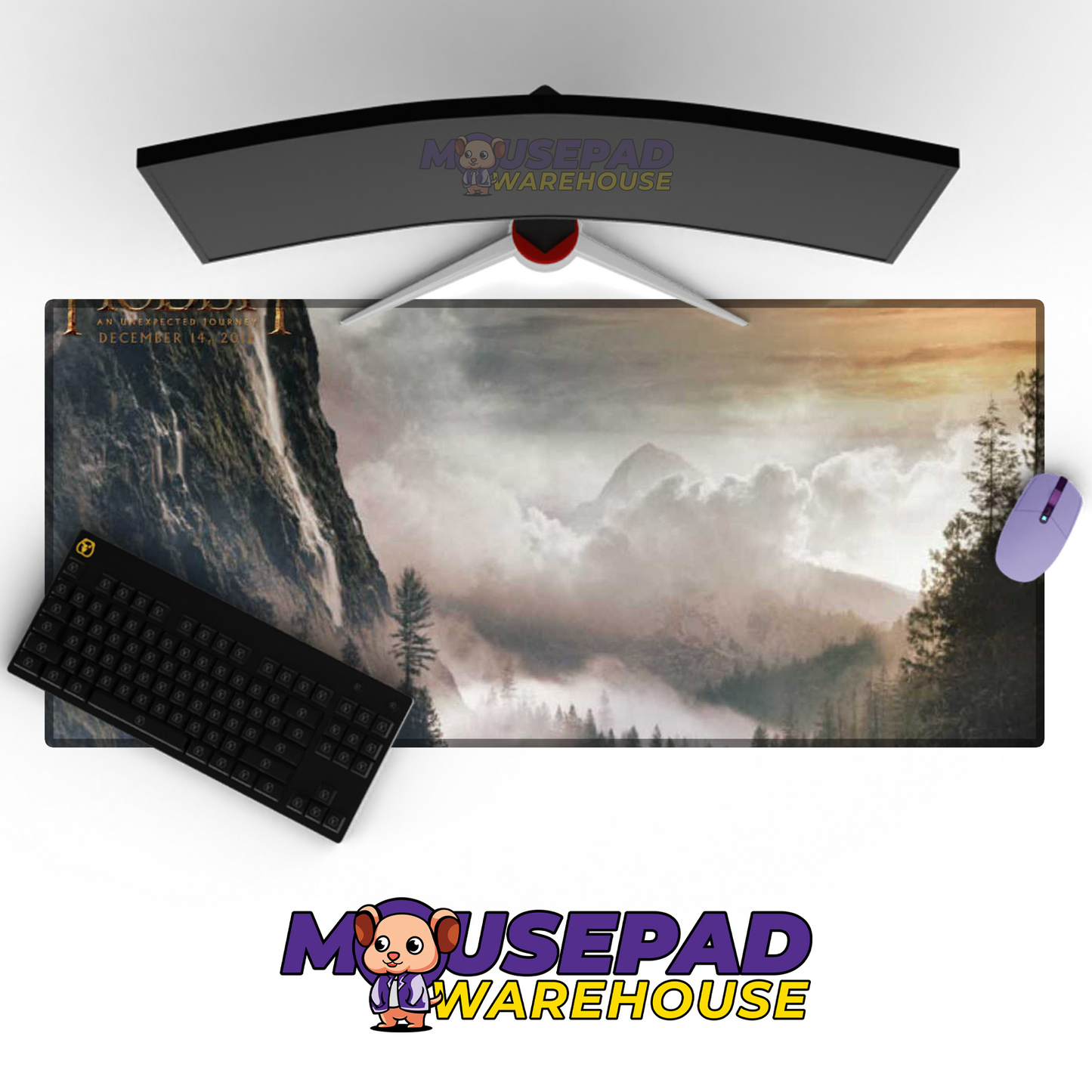 The Hobbit V18 Mousepad Mockup