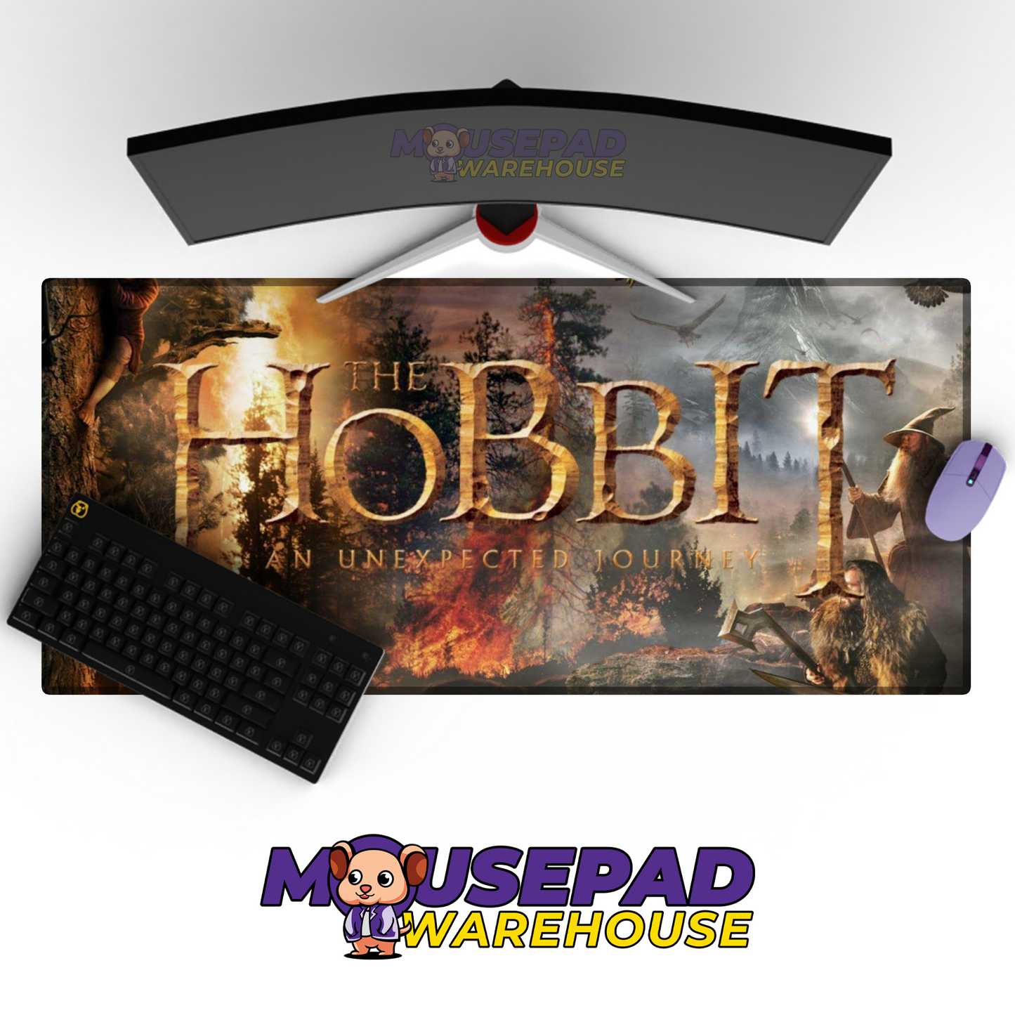 The Hobbit V19 Mousepad Mockup