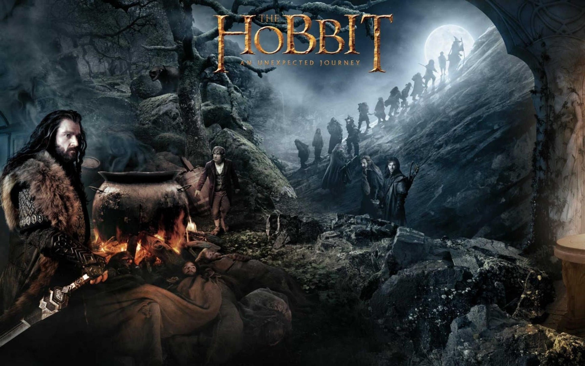 The Hobbit V1 Mousepad