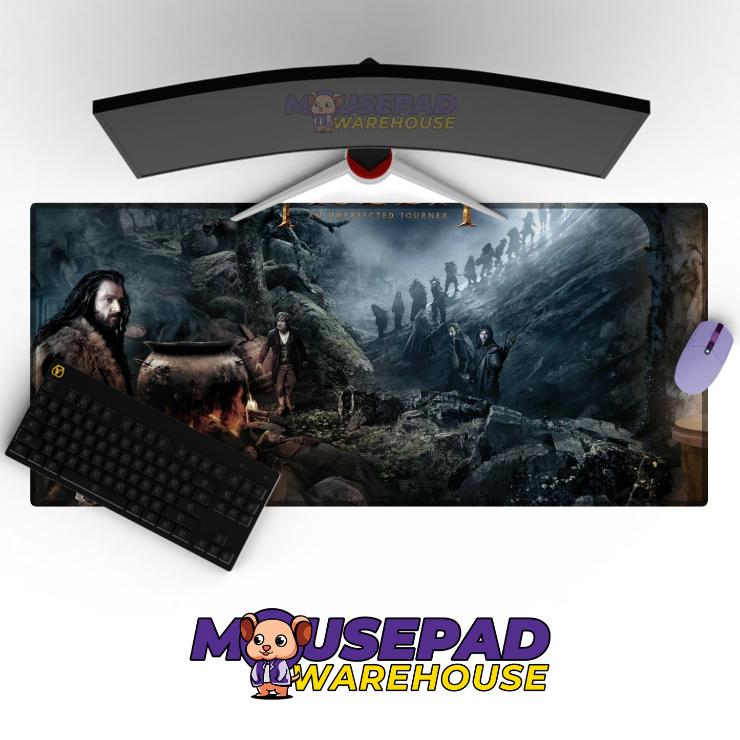 The Hobbit V1 Mousepad Mockup