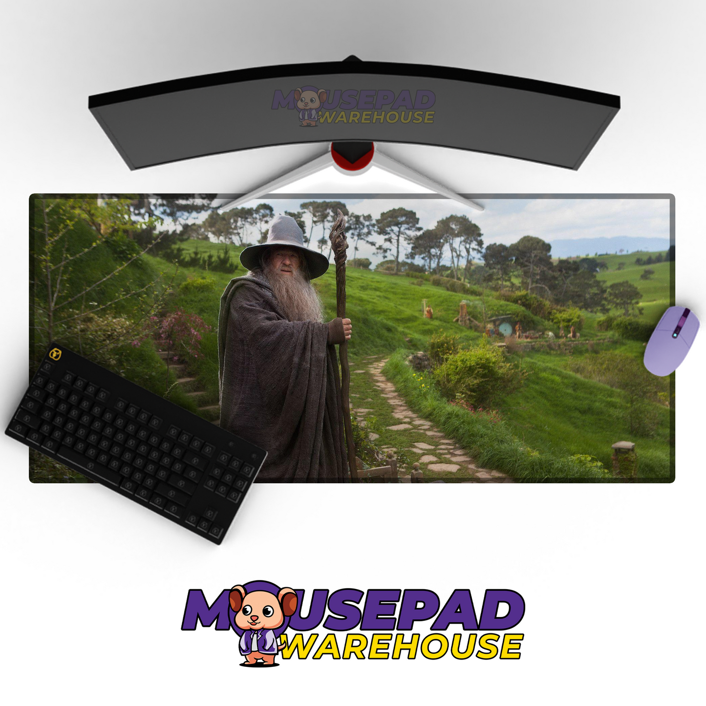 The Hobbit V6 Mousepad Mockup