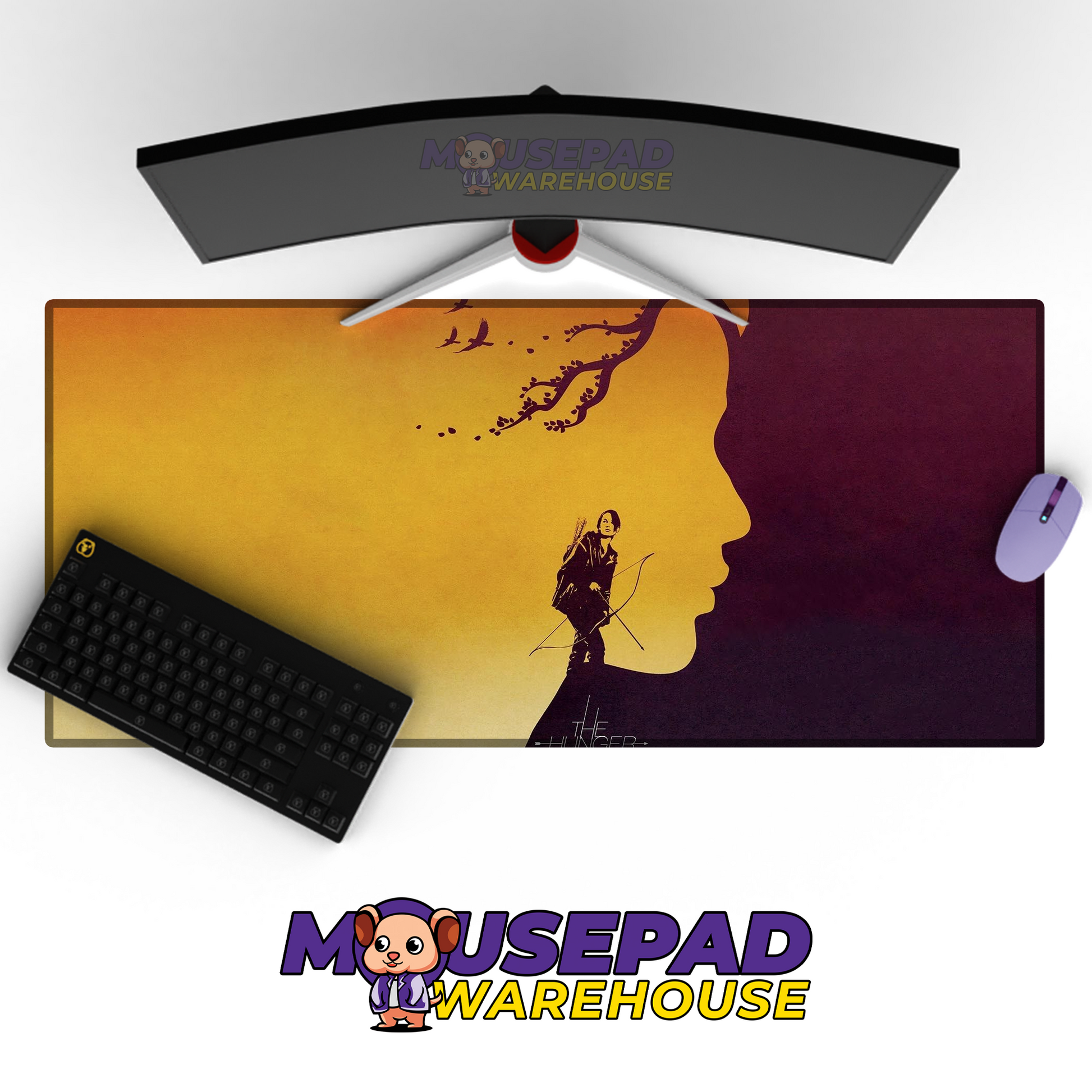 The Hunger Games V10 Mousepad Mockup