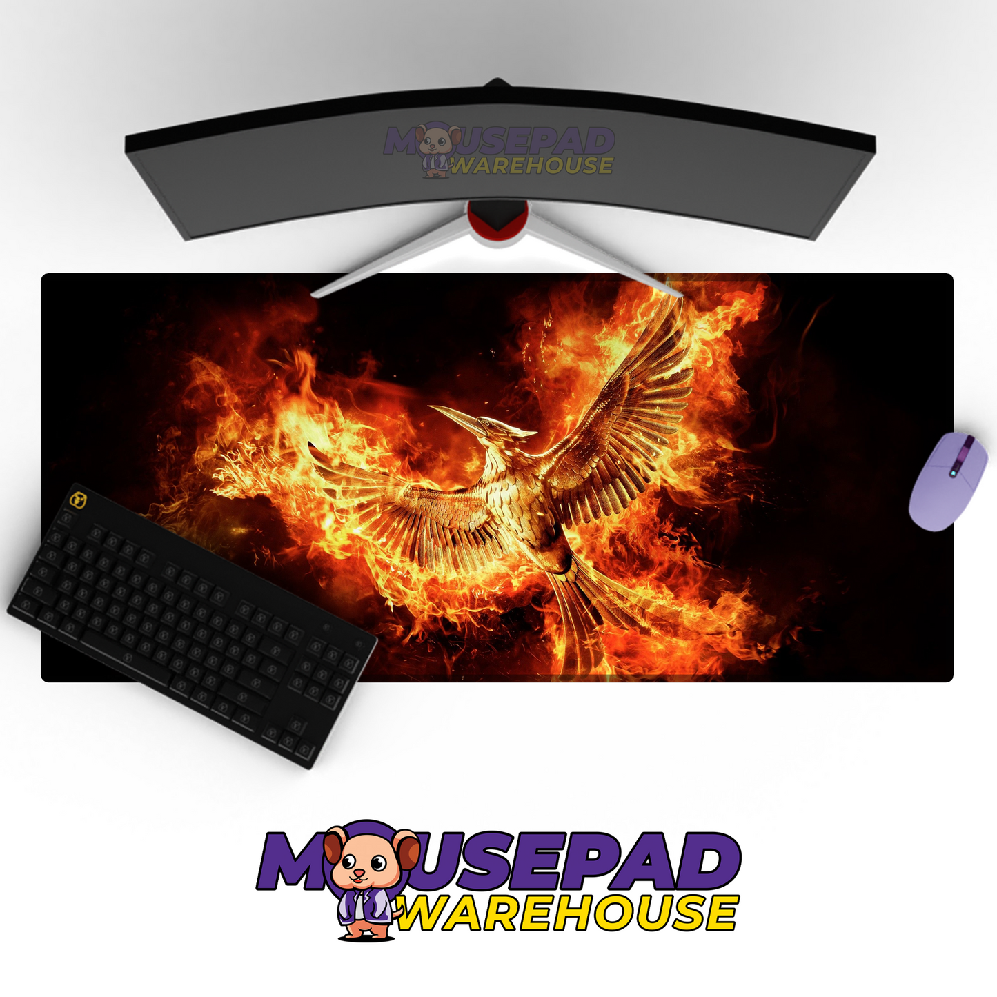 The Hunger Games V12 Mousepad Mockup