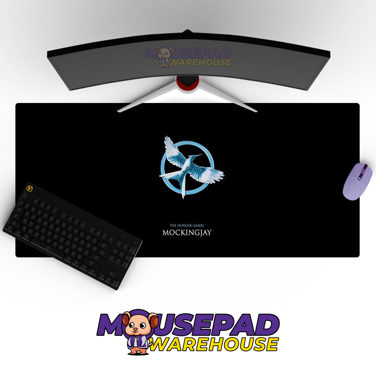 The Hunger Games V22 Mousepad Mockup