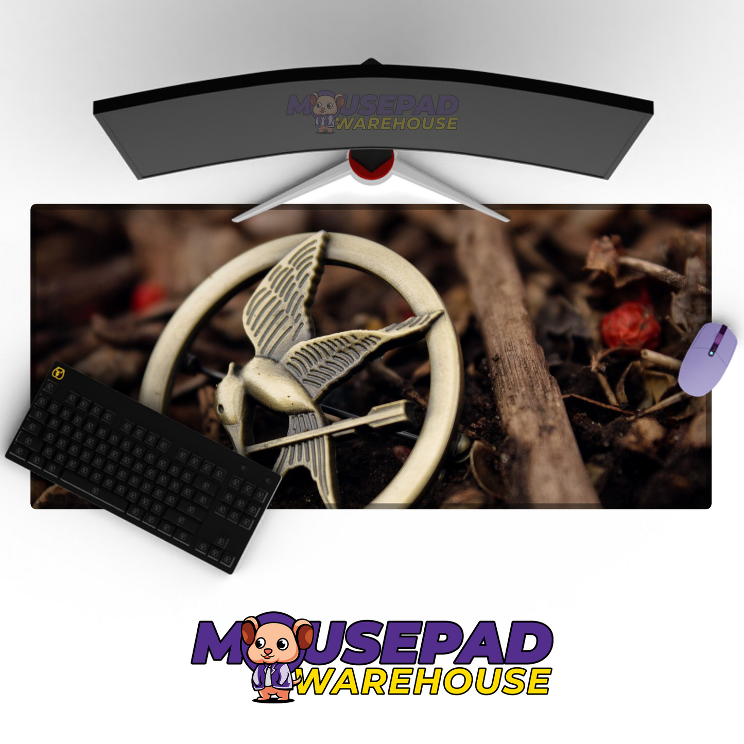 The Hunger Games V24 Mousepad Mockup