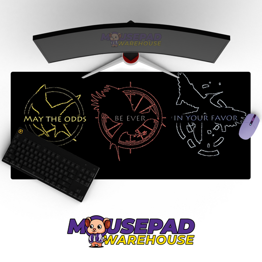 The Hunger Games V25 Mousepad Mockup