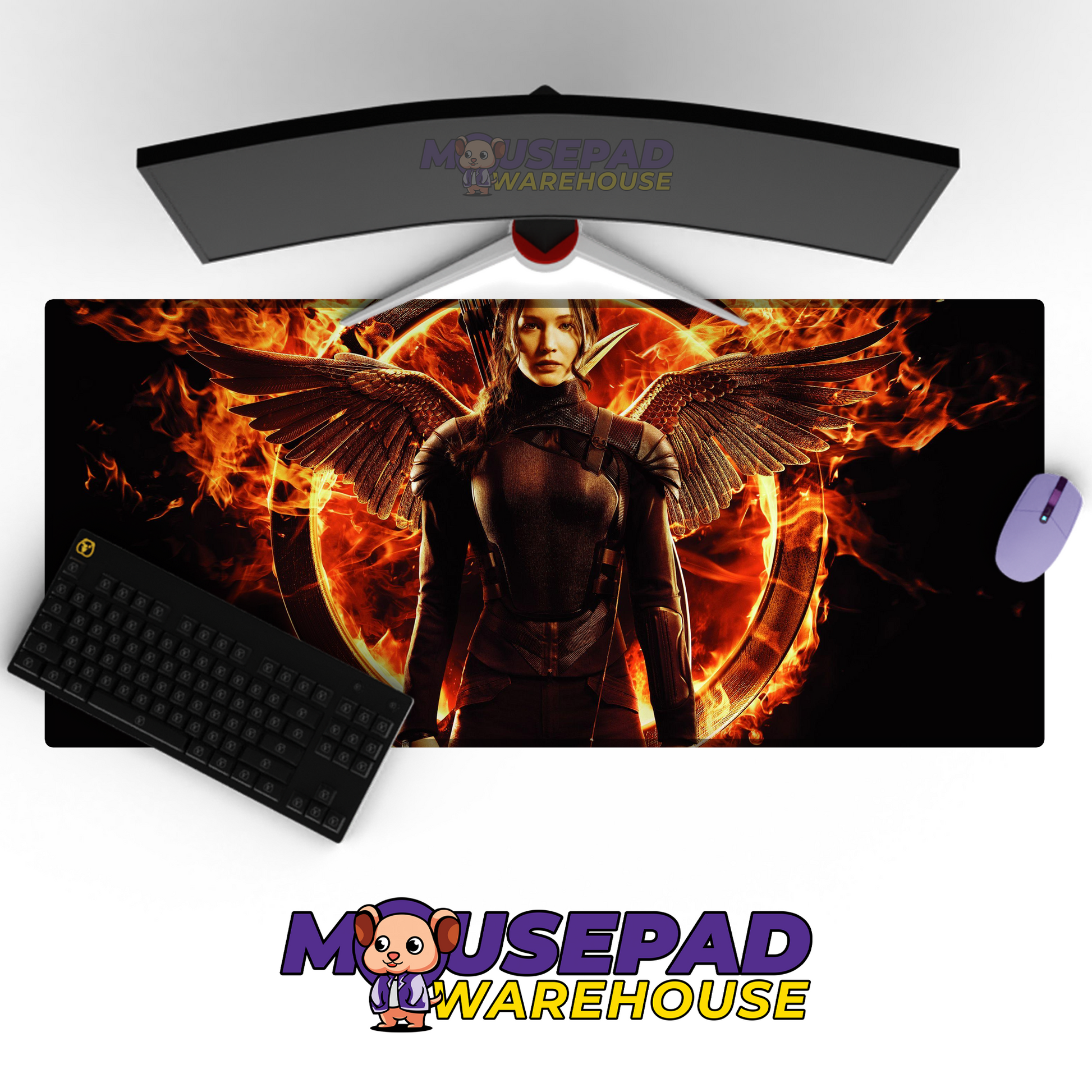 The Hunger Games V2 Mousepad Mockup