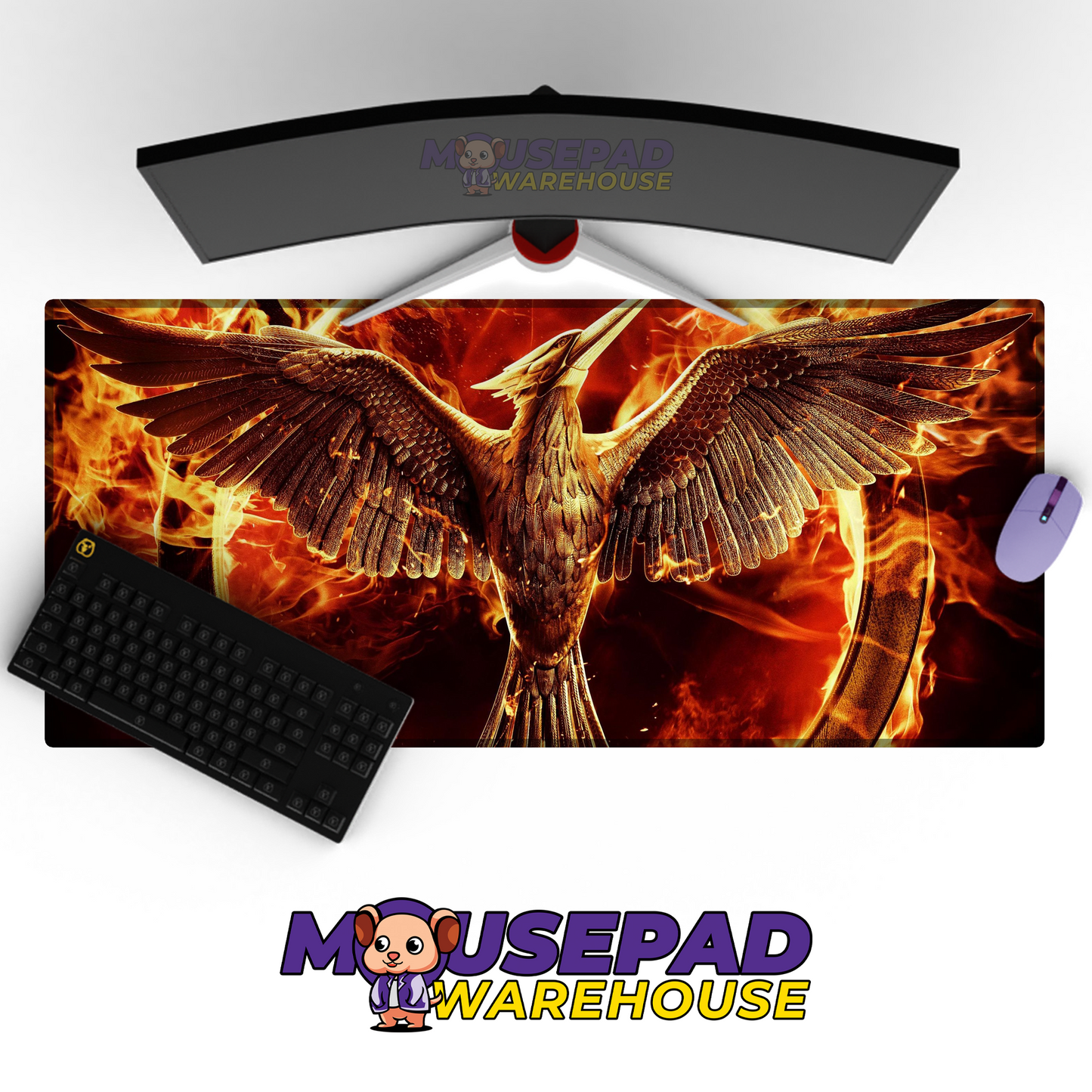 The Hunger Games V7 Mousepad Mockup