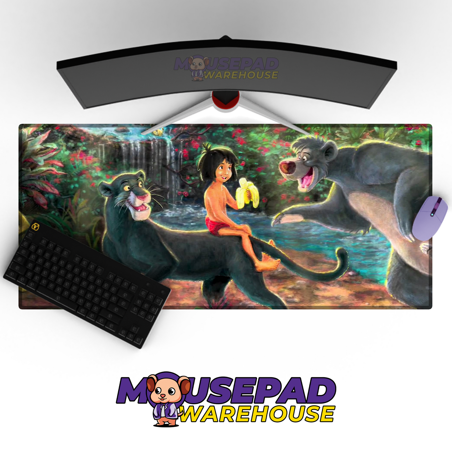 The Jungle Book V1 Mousepad Mockup